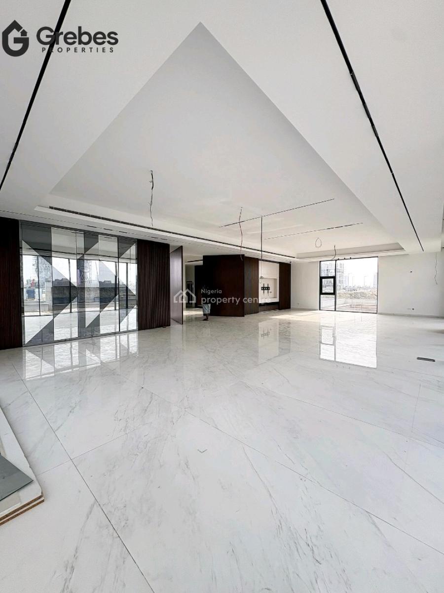 a 7-bedroom Ultra-luxury Beach-view Mansion in Eko Atlantic City, Vict, Eko Atlantic City, Lagos, House for Rent