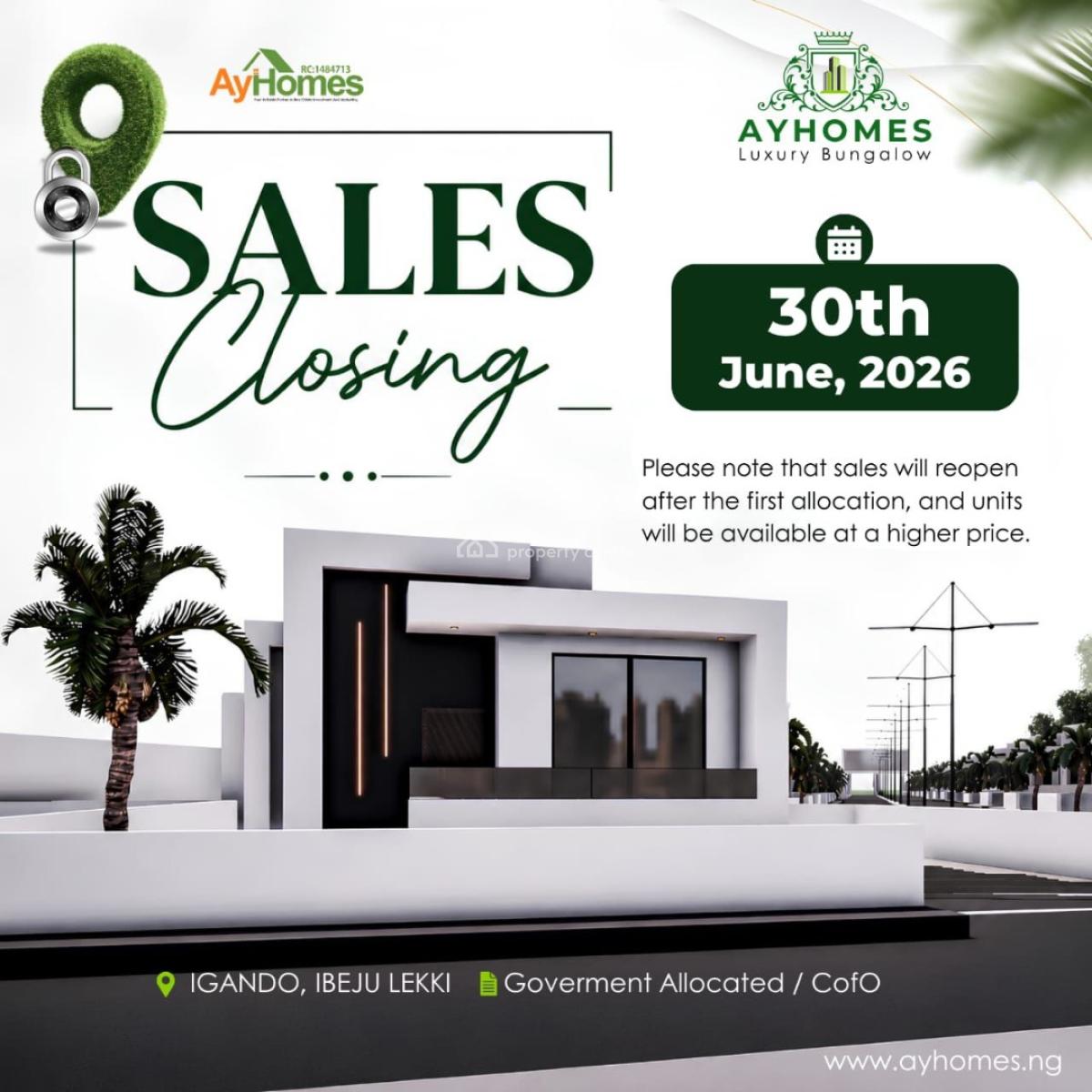 Newly Built 4 Bedroom Fully Detached Bungalow, Igando Orudu, Ibeju Lekki, Lagos, Detached Bungalow for Sale