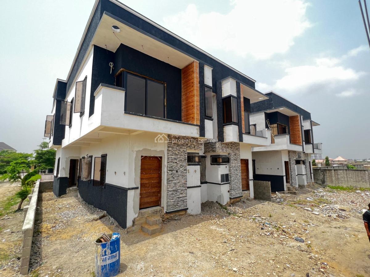 3 Bedroom Semi Detached Duplex with a Bq., Installment  140m...... Pay 70% Initial Deposit, Spreed Balance for 6, Lekki, Lagos, Semi-detached Duplex for Rent