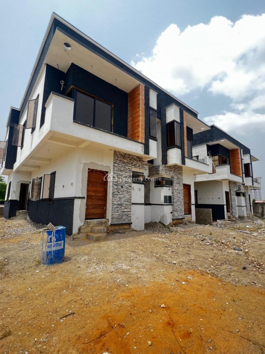 3 Bedroom Semi Detached Duplex with a Bq., Installment  140m...... Pay 70% Initial Deposit, Spreed Balance for 6, Lekki, Lagos, Semi-detached Duplex for Rent
