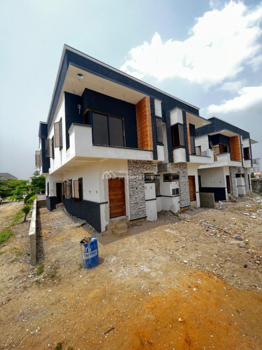 3 Bedroom Semi Detached Duplex with a Bq., Installment  140m...... Pay 70% Initial Deposit, Spreed Balance for 6, Lekki, Lagos, Semi-detached Duplex for Rent