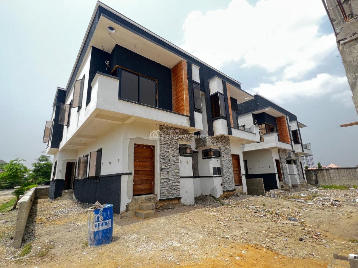 3 Bedroom Semi Detached Duplex with a Bq., Installment  140m...... Pay 70% Initial Deposit, Spreed Balance for 6, Lekki, Lagos, Semi-detached Duplex for Rent