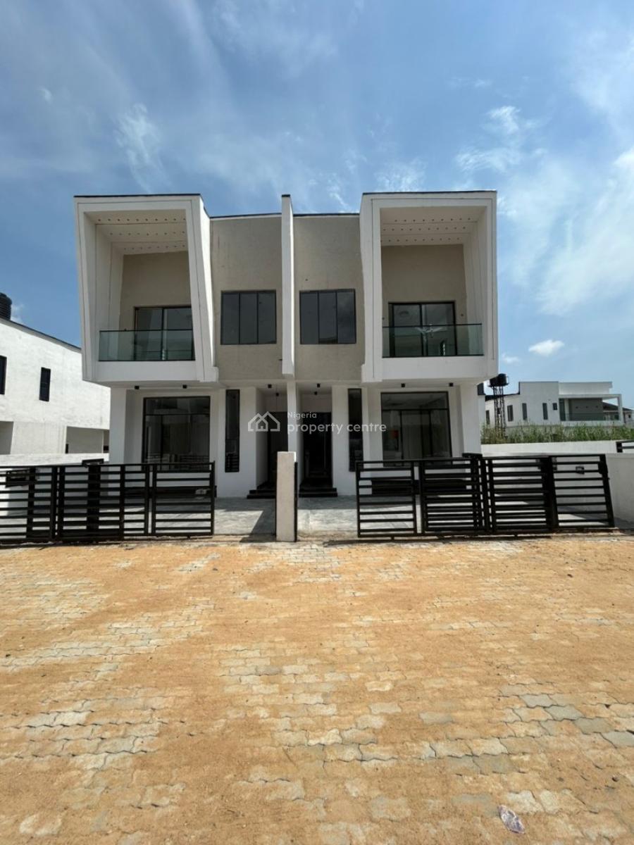 5 Bedroom Semi Detached Duplex with Bq, Lekki Palm Street, Ajah, Lagos, Semi-detached Duplex for Sale