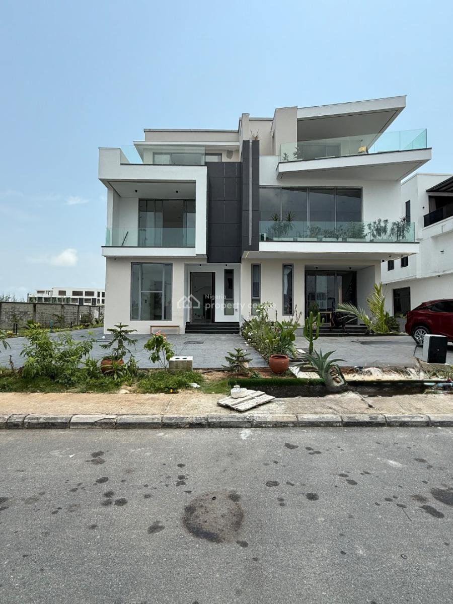 Luxury 5 Bedroom Semidetached Duplex with Pool, Cowrie Creek, Ikate, Lekki, Lagos, Semi-detached Duplex for Sale
