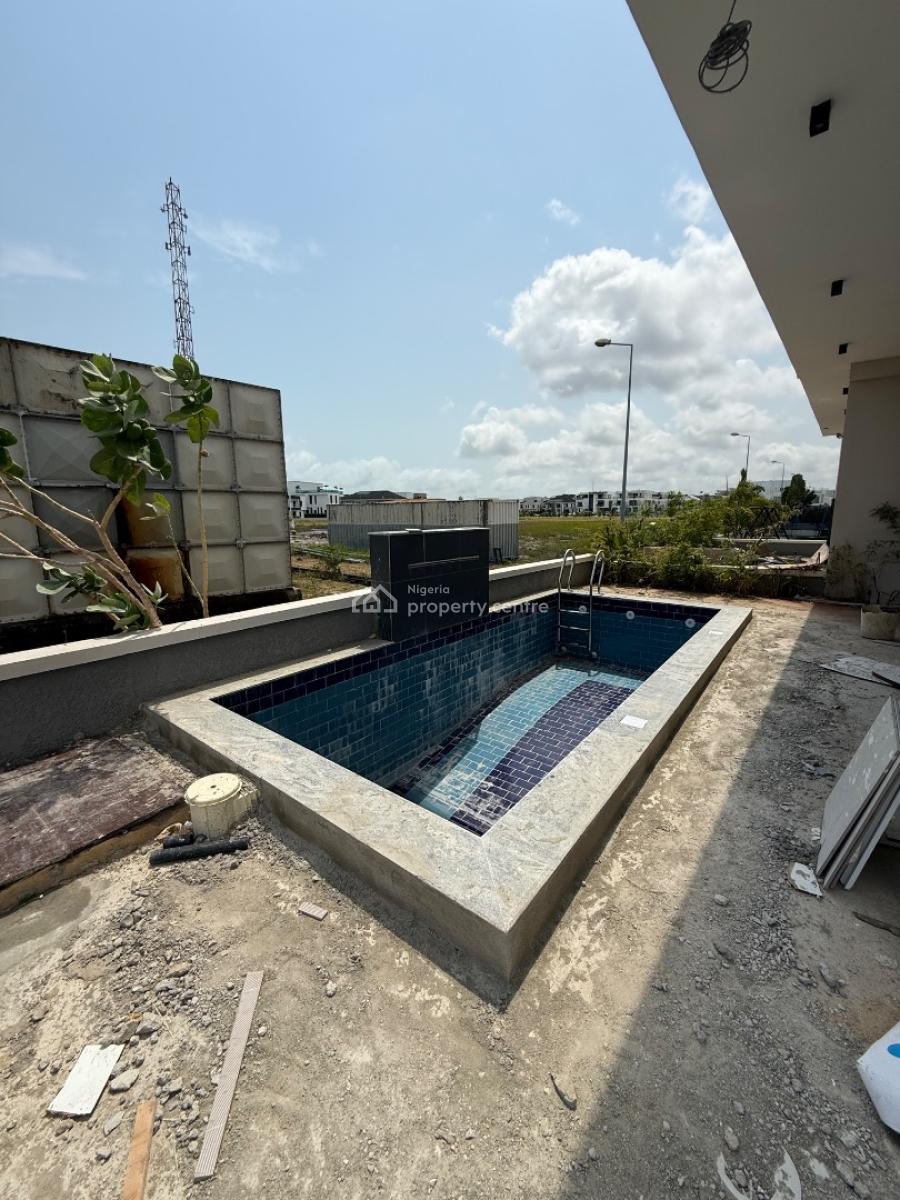 Luxury 5 Bedroom Semidetached Duplex with Pool, Cowrie Creek, Ikate, Lekki, Lagos, Semi-detached Duplex for Sale