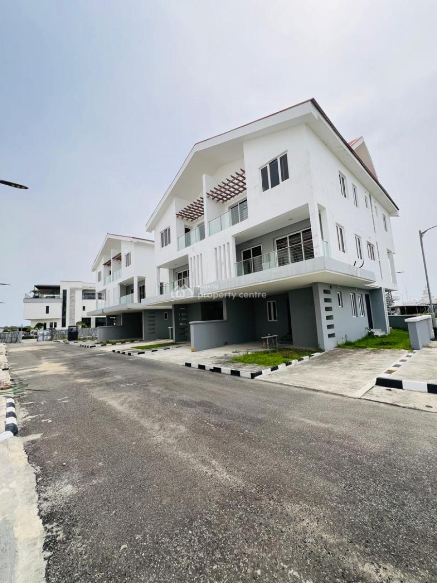 Beautiful 2 Storey Semi-detached 4 Bedroom Duplex, Chevron, Lekki, Lagos, Semi-detached Duplex for Rent