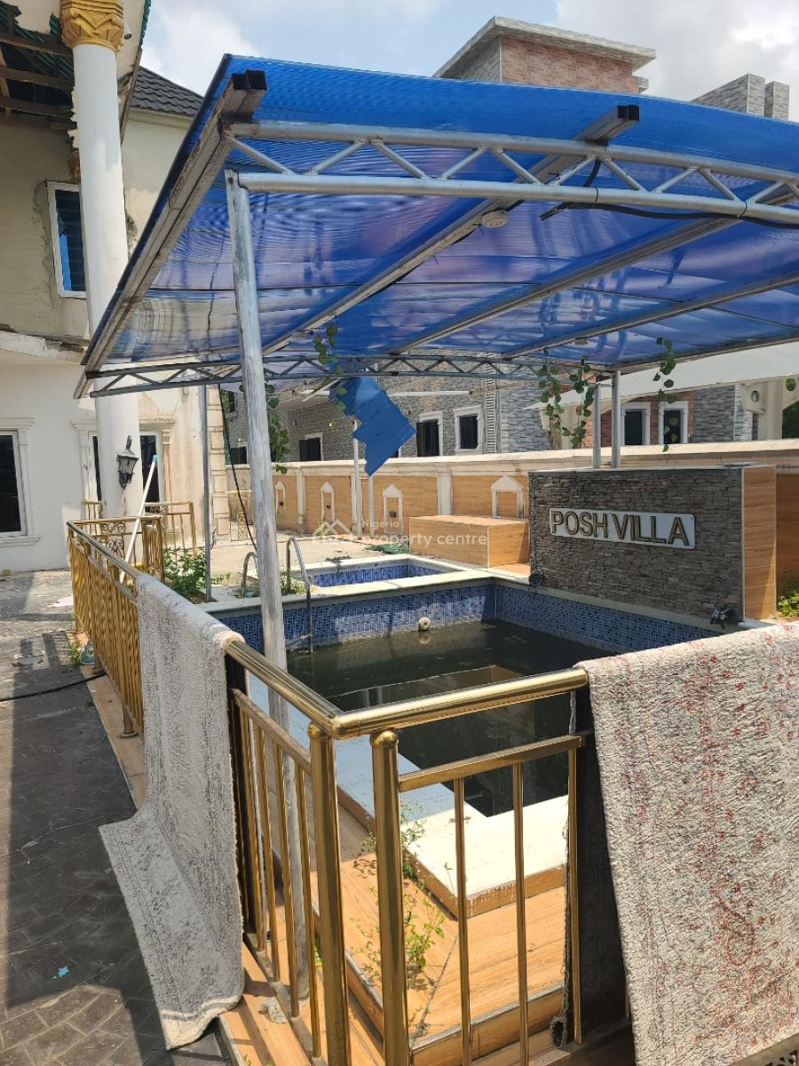 Beautiful Spacious 6 Bedroom Fully Detached Mansion with Swimming Pool, Mayfair Garden Estate Awoyaya Lekki Epe Express Way, Awoyaya, Ibeju Lekki, Lagos, Detached Duplex for Sale