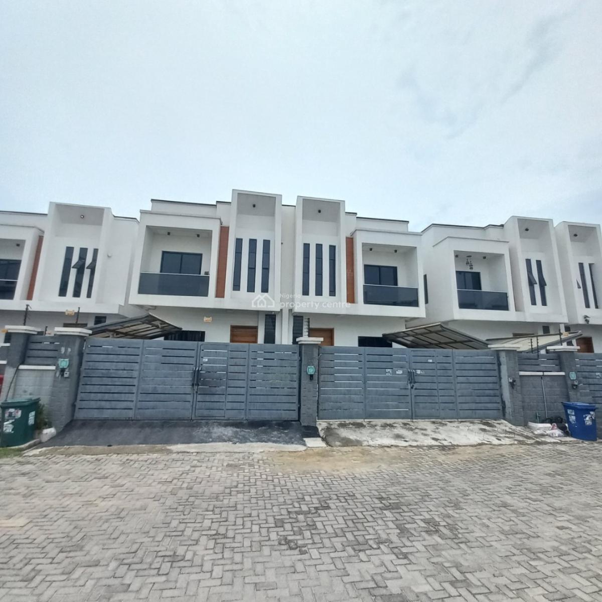 4 Bedroom Semi-detached Duplex with Bq, Chevron Toll Gate, Orchid Road, Lekki, Lagos, Semi-detached Duplex for Sale