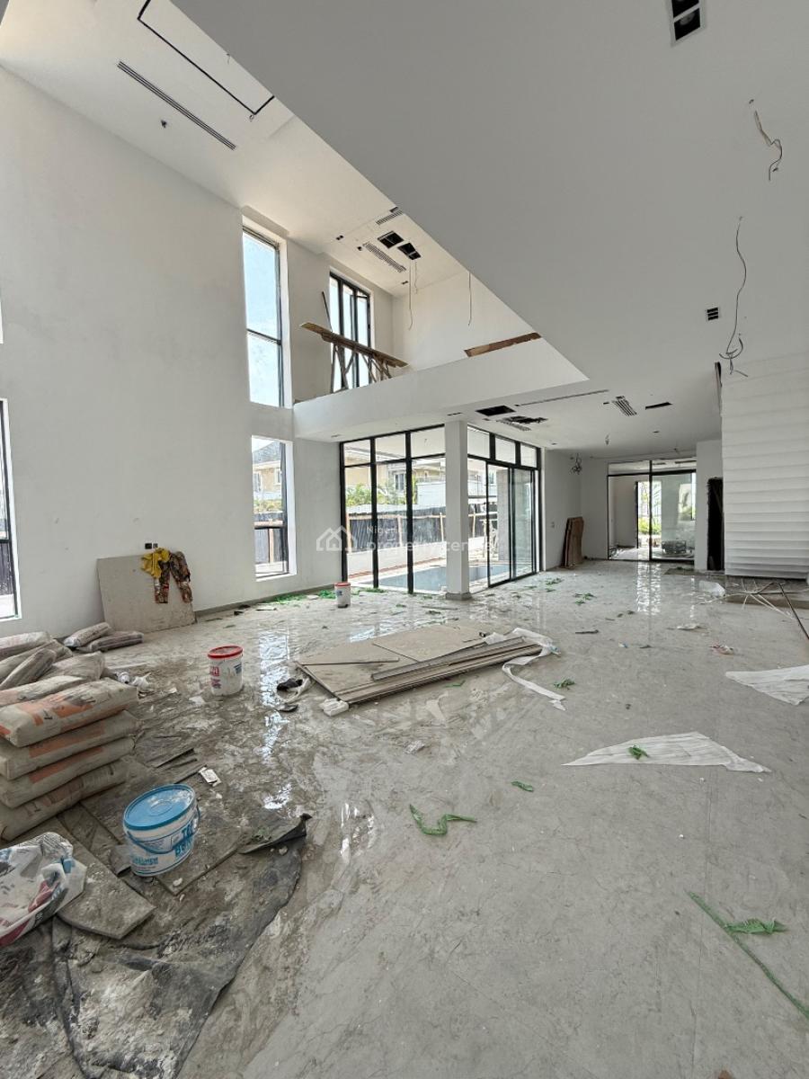 Luxury 5 Bedroom Semidetached Duplex with Pool, Cowrie Creek, Ikate, Lekki, Lagos, Semi-detached Duplex for Sale