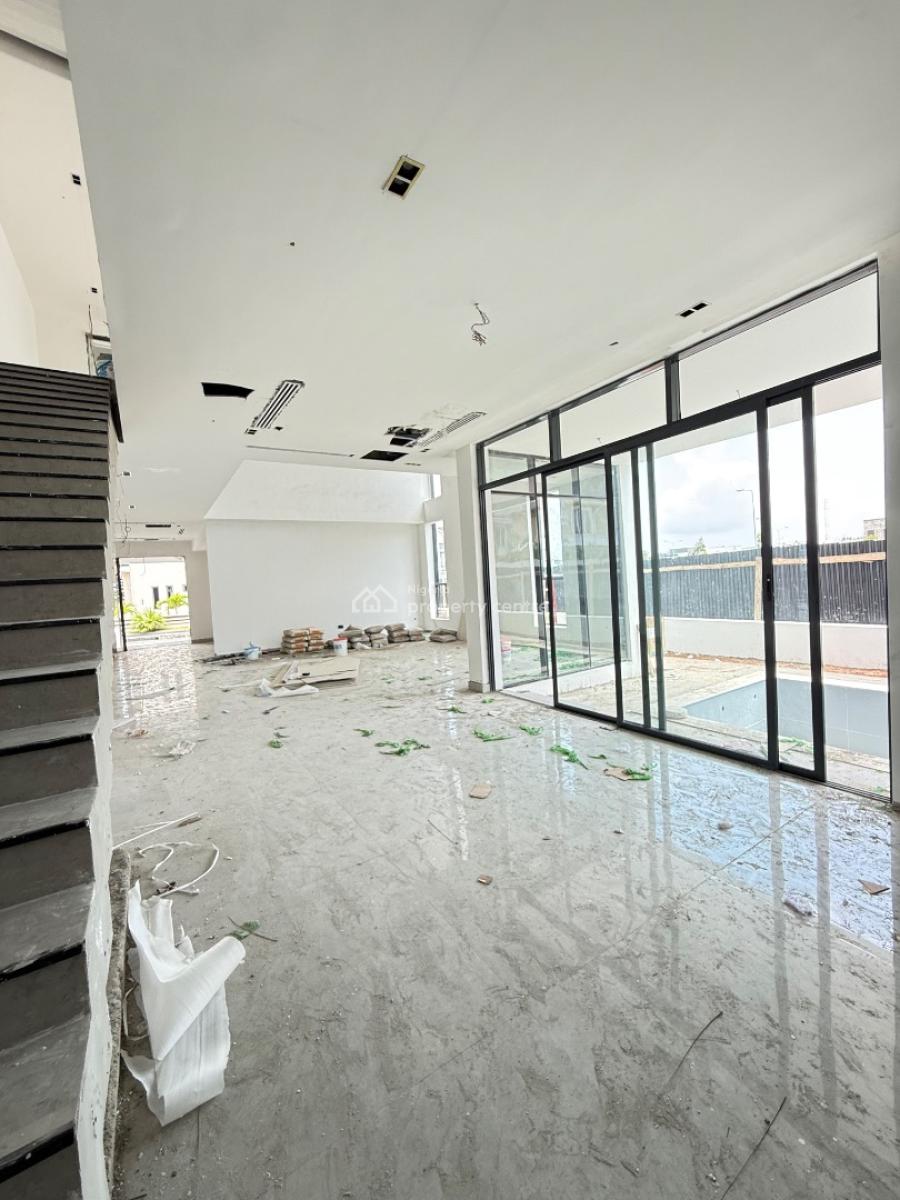 Luxury 5 Bedroom Semidetached Duplex with Pool, Cowrie Creek, Ikate, Lekki, Lagos, Semi-detached Duplex for Sale