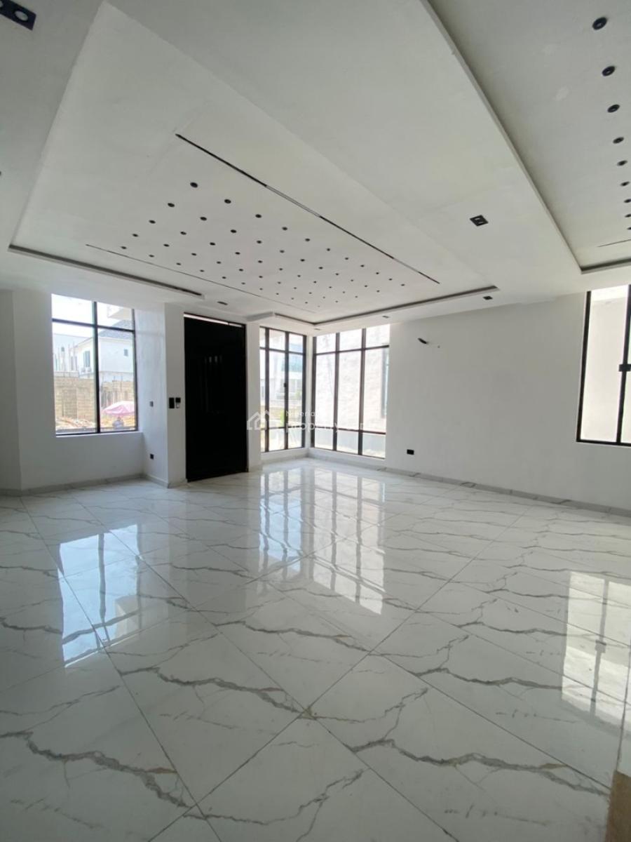 Luxurious 5 Bedroom Fully Detached Duplex in a Secure Estate, Chevron, Lekki, Lagos, Detached Duplex for Sale