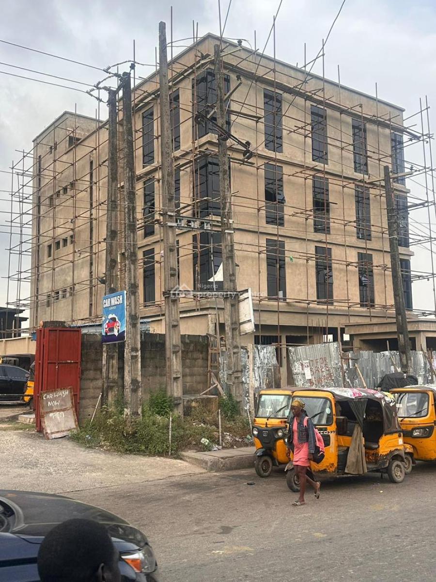 Massive 4floors Office Complex at Commercial Avenue Yaba for Lease, Commercial Avenue, Yaba, Lagos, Office Space for Rent