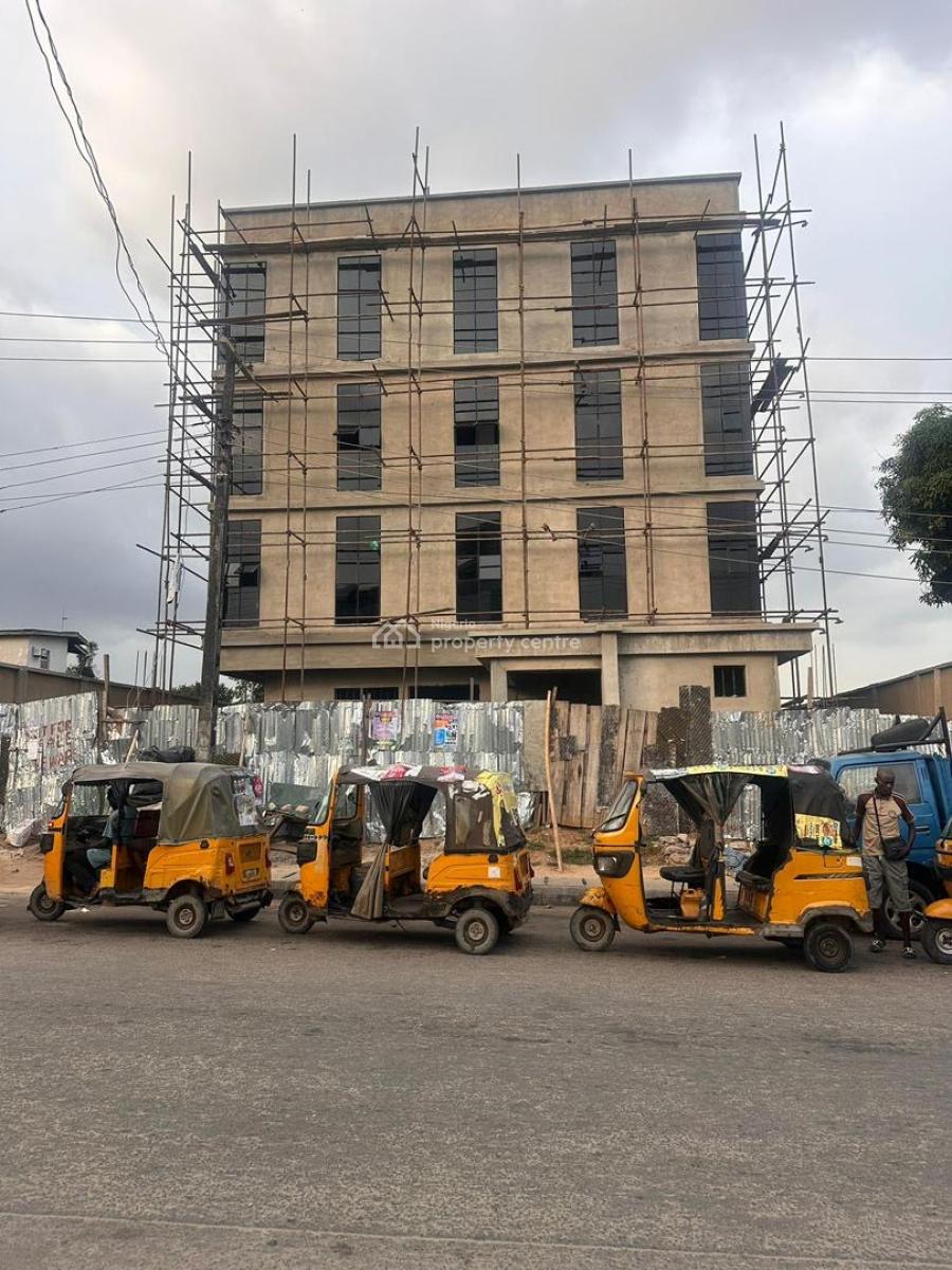 Massive 4floors Office Complex at Commercial Avenue Yaba for Lease, Commercial Avenue, Yaba, Lagos, Office Space for Rent