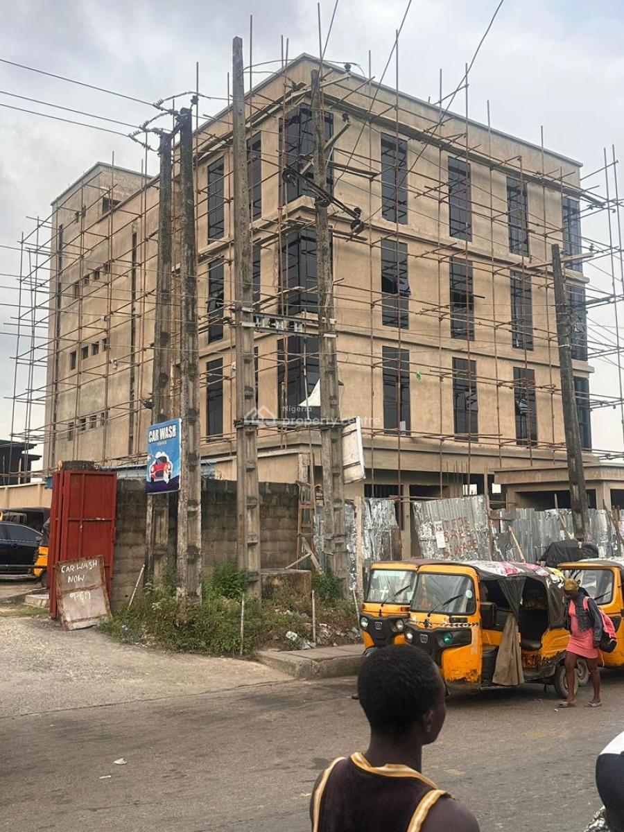 Massive 4floors Office Complex at Commercial Avenue Yaba for Lease, Commercial Avenue, Yaba, Lagos, Office Space for Rent