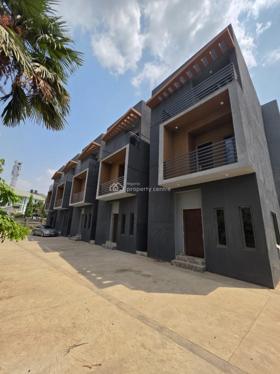 Luxury 4 Bedroom Terrace Duplex with Bq, Jabi, Abuja, Terraced Duplex for Sale