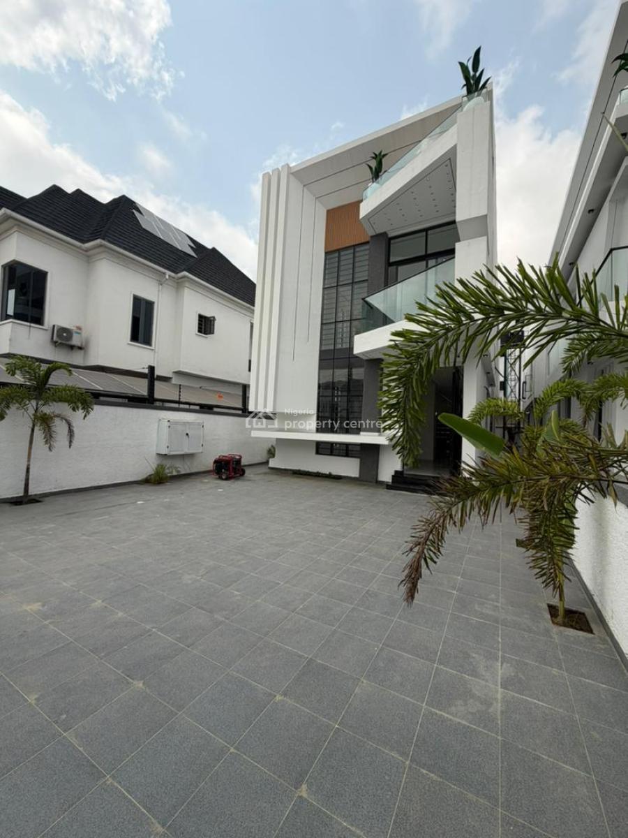 Luxury 5bedroom Fully Detached Duplex with Pool, Gym, Water Fountain, Luxury 5bedroom Duplex with Pool, Gym, Water Fountain in Chevron, Lekki, Lagos, Detached Duplex for Sale