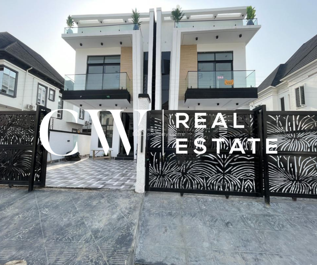 4 Bedroom Semi-detached Duplex, Ikota, Lekki, Lagos, Semi-detached Duplex for Sale