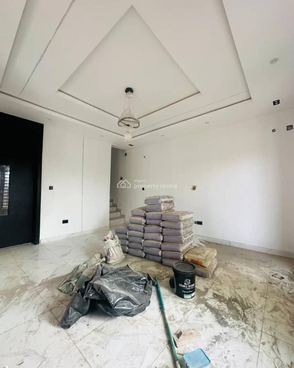 Lovely Built 4 Bedroom Semi Detached Duplex with Bq in Serene Environ, Agege, Lagos, Detached Duplex for Sale