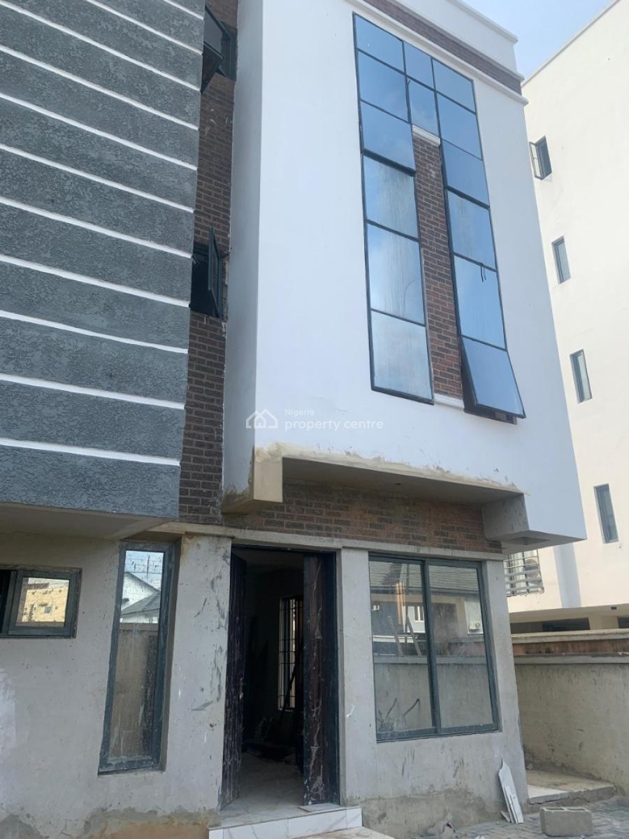 Newly Built 4 Bedroom Semi-detached Duplex with a Room Bq, Lekki Phase 1, Lekki, Lagos, Flat / Apartment for Rent
