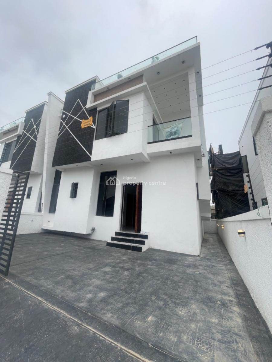 Newly Built 4 Bedroom Semi Detached Duplex with Bq, Ajah Lekki Lagos, Ajah, Lagos, Detached Duplex for Sale