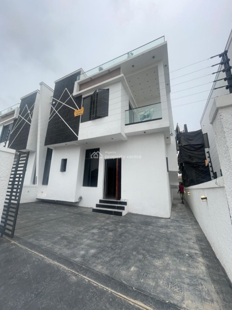 Newly Built 4 Bedroom Semi Detached Duplex with Bq, Ajah Lekki Lagos, Ajah, Lagos, Detached Duplex for Sale
