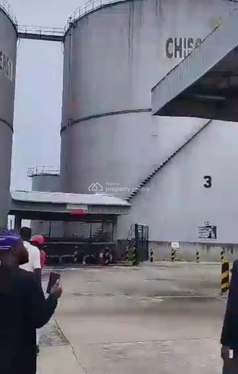 Tankfarm at Apapa Wharf Lagos Sitting on One Acre of Land with Ago ( D, Apapa Wharf, Apapa, Lagos, Tank Farm for Sale