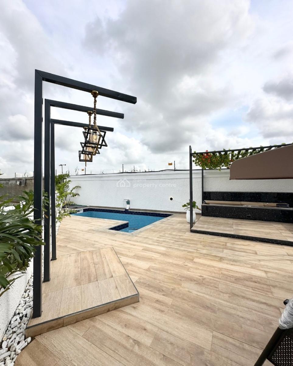 Lovely 5 Bedroom Detached Duplex with Swimming Pool and Bq, Chevron, Lekki, Lagos, Detached Duplex for Sale