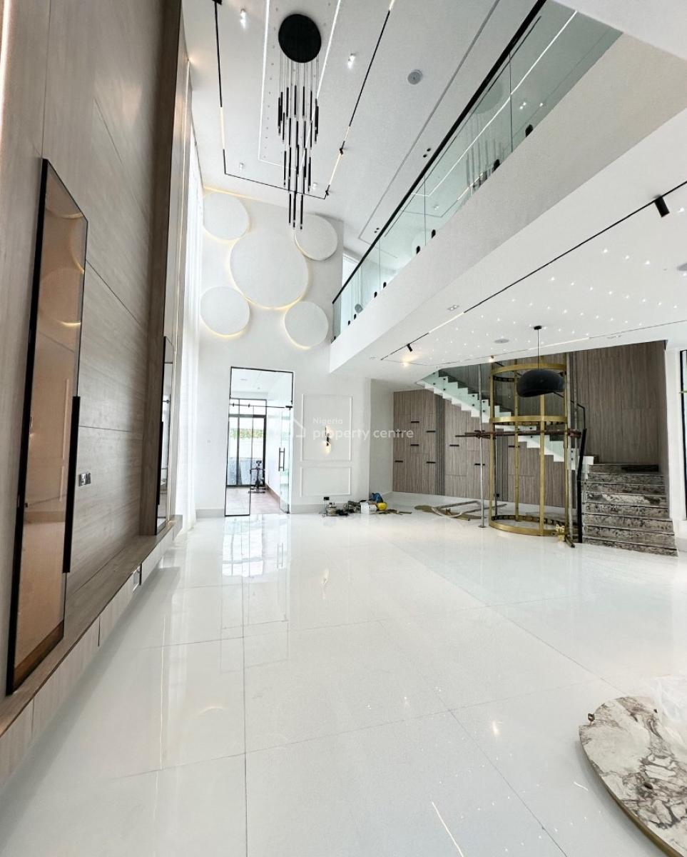 Lovely 5 Bedroom Detached Duplex with Swimming Pool and Bq, Chevron, Lekki, Lagos, Detached Duplex for Sale