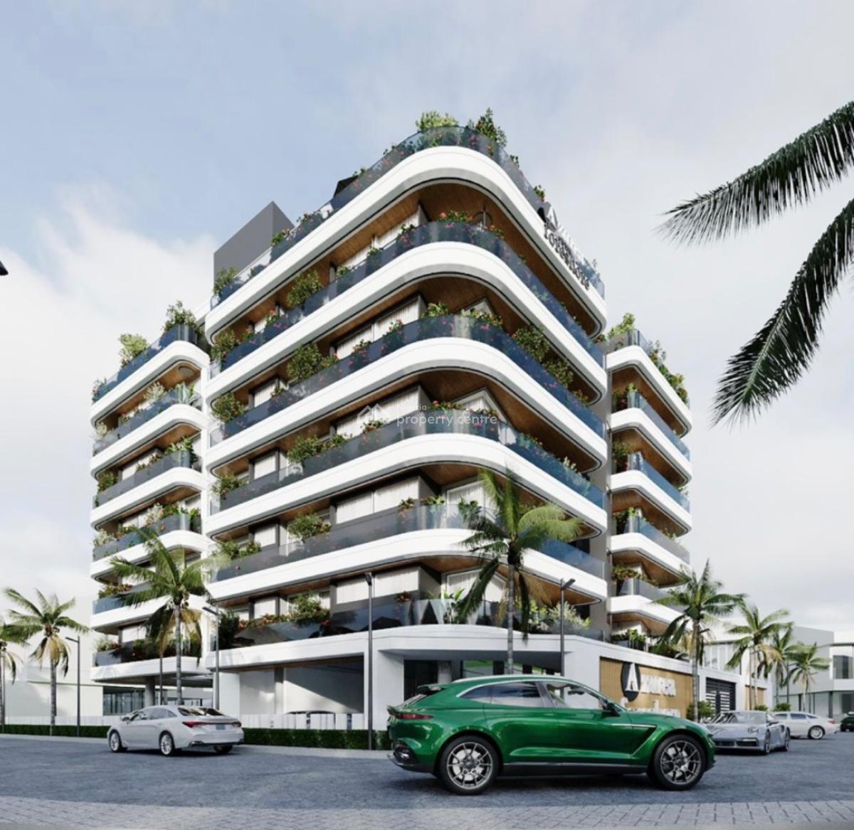 Fully Smart 2 Bedroom Apartment with Bq, Pool, Gym, Orange Island, Lekki Phase 1, Lekki, Lagos, Flat / Apartment for Sale