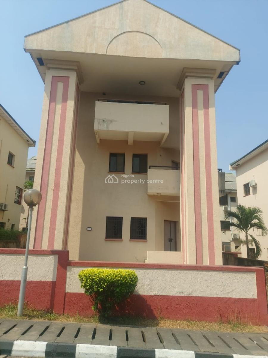Fairly Used Specious 4bedrooms Stand Alone Duplex + 1room Bq, Off Gana Street, Maitama District, Abuja, Detached Duplex for Sale