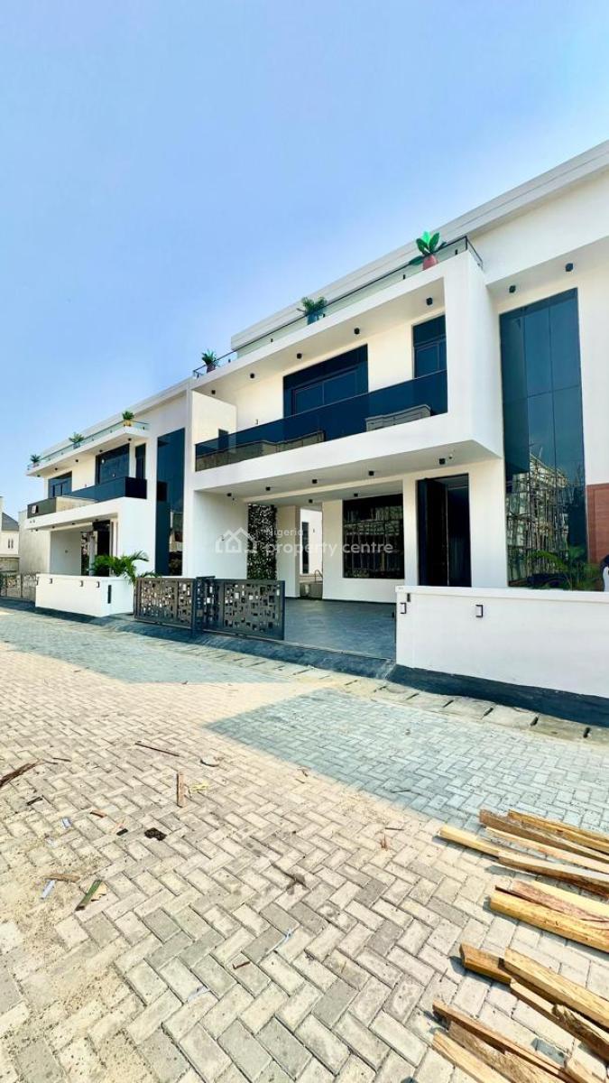 Exquisitely Finished 5 Bedroom Fully Detached Duplex with  Bq, Chevron, Lekki Phase 1, Lekki, Lagos, Detached Duplex for Sale