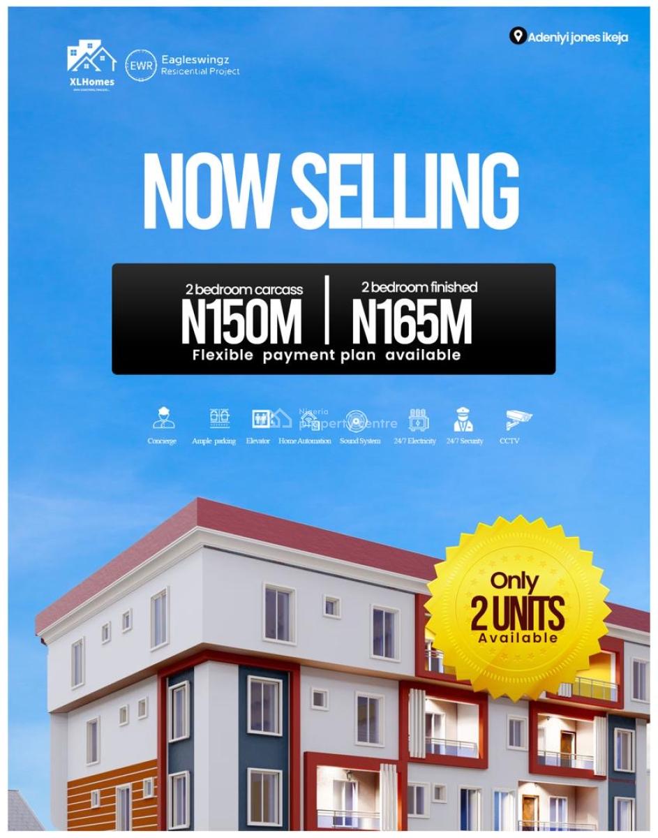 2-bedroom Luxury Apartments in Ikeja  10 Mins to Airport  C of O, 10 Minutes to The Airport, Adeniyi Jones, Ikeja, Lagos, Flat / Apartment for Sale