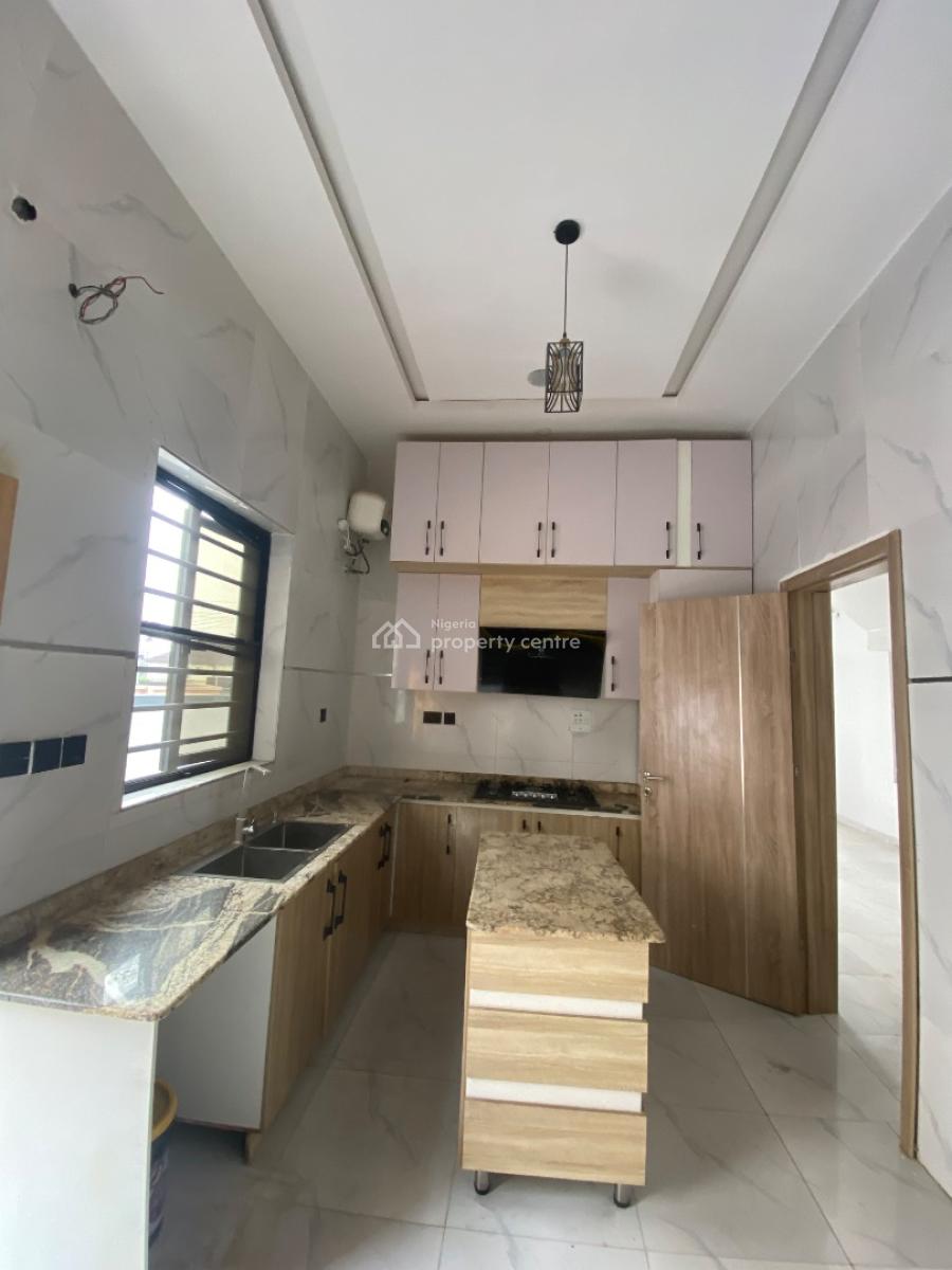 Fully Detached 4 Bedroom Duplex with Bq in an Acesss Control Estate, Crest View Estate Close to Lbs Lekki Ajah, Ajah, Lagos, Detached Duplex for Rent