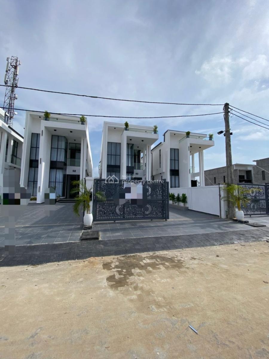 Excellent 5 Bedroom Duplex with a Bq and a Pool, Ikota, Lekki, Lagos, Detached Duplex for Sale