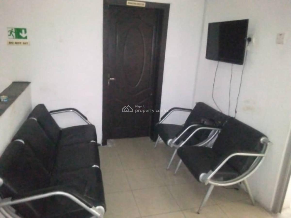 Fully Furnished 2rooms Office Space with Toilet, Bosun Adekoya Street, Lekki Phase 1, Lekki, Lagos, Office Space for Rent