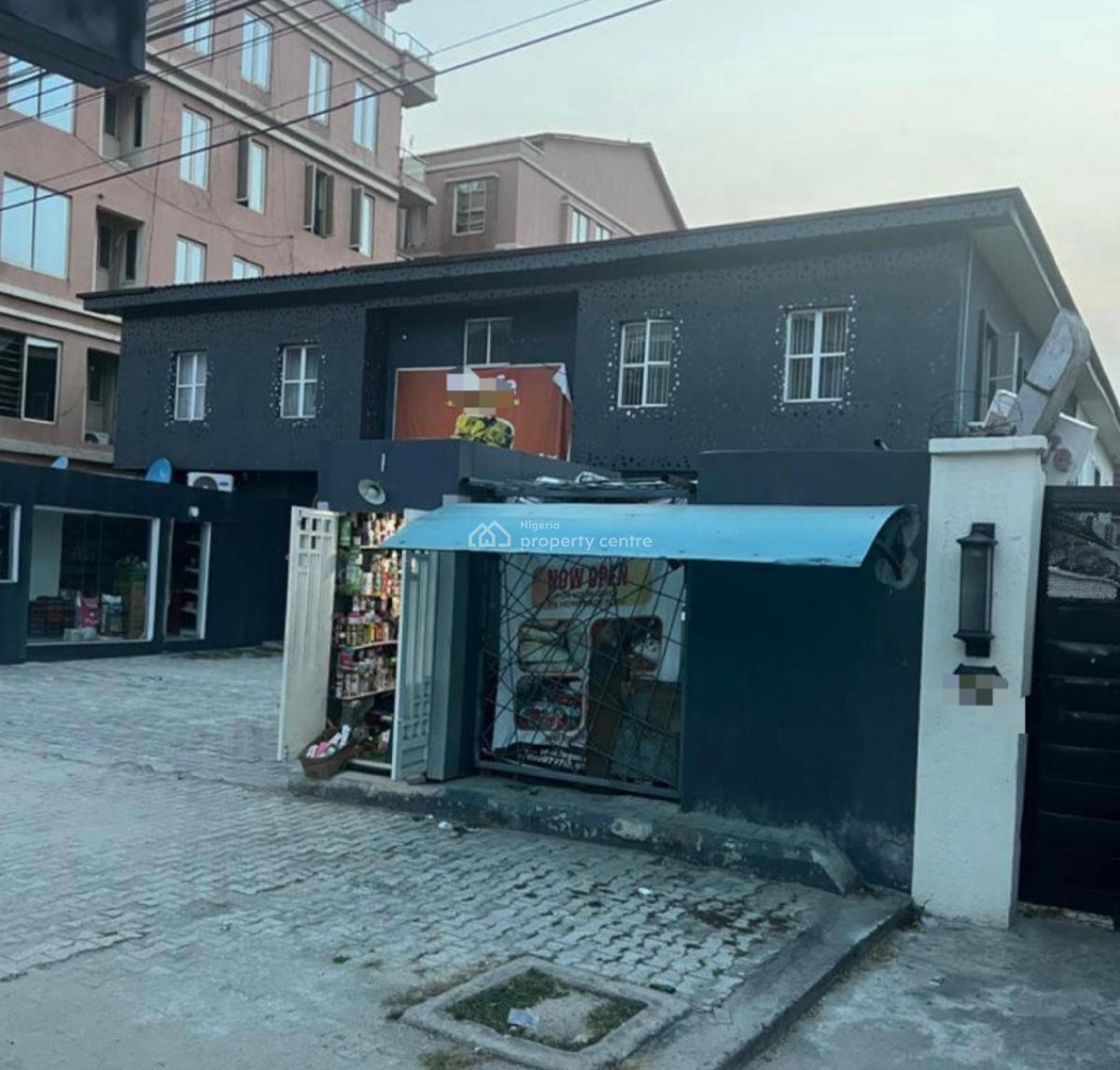 a  Well Situated Land Measuring 1315sqms with a Detached House, Oniru, Victoria Island (vi), Lagos, Commercial Land for Sale