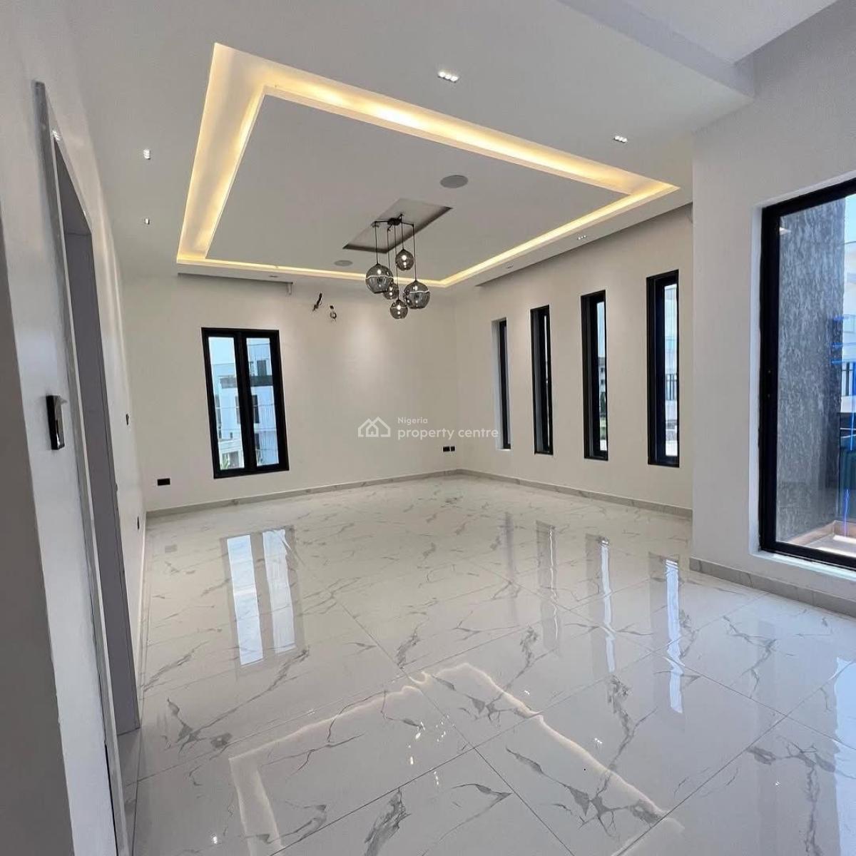 Luxury 7 Bedroom Duplex with 2rooms Bq, Pool and Cinema, Pinnock Beach Estate, Osapa, Lekki, Lagos, Detached Duplex for Sale