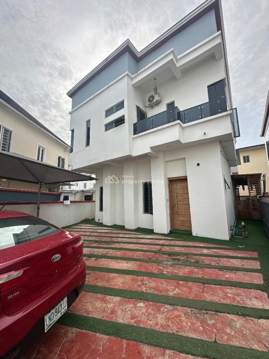5bedrooms Fully Detached Duplex with Bq and Inverter, 2nd Toll Gate, Lekki, Lagos, Detached Duplex for Rent