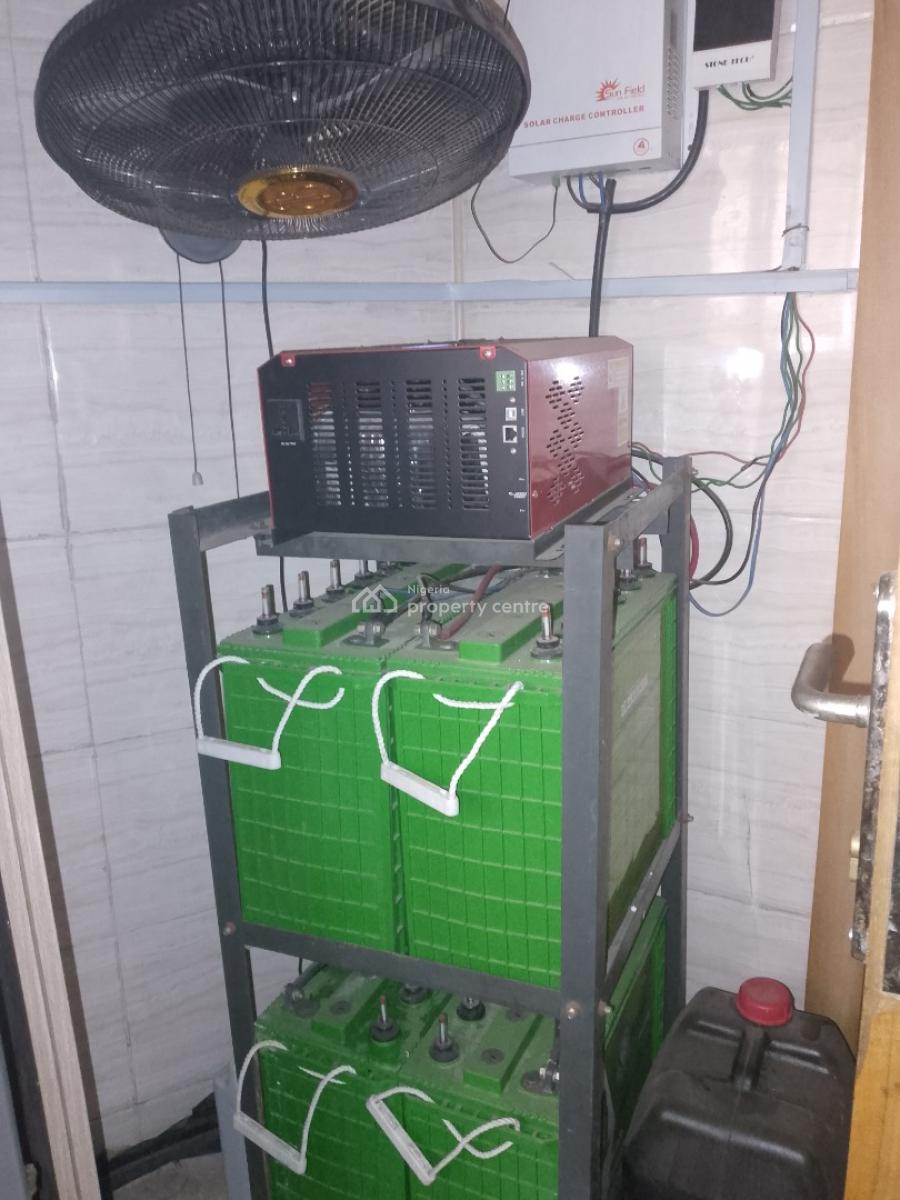 Fully Furnished 4 Bedroom Terrace Duplex with a Room Bq, Orimolade Estate, Adeniyi Jones, Ikeja, Lagos, Terraced Duplex for Rent