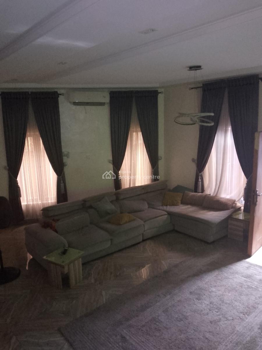 Fully Furnished 4 Bedroom Terrace Duplex with a Room Bq, Orimolade Estate, Adeniyi Jones, Ikeja, Lagos, Terraced Duplex for Rent