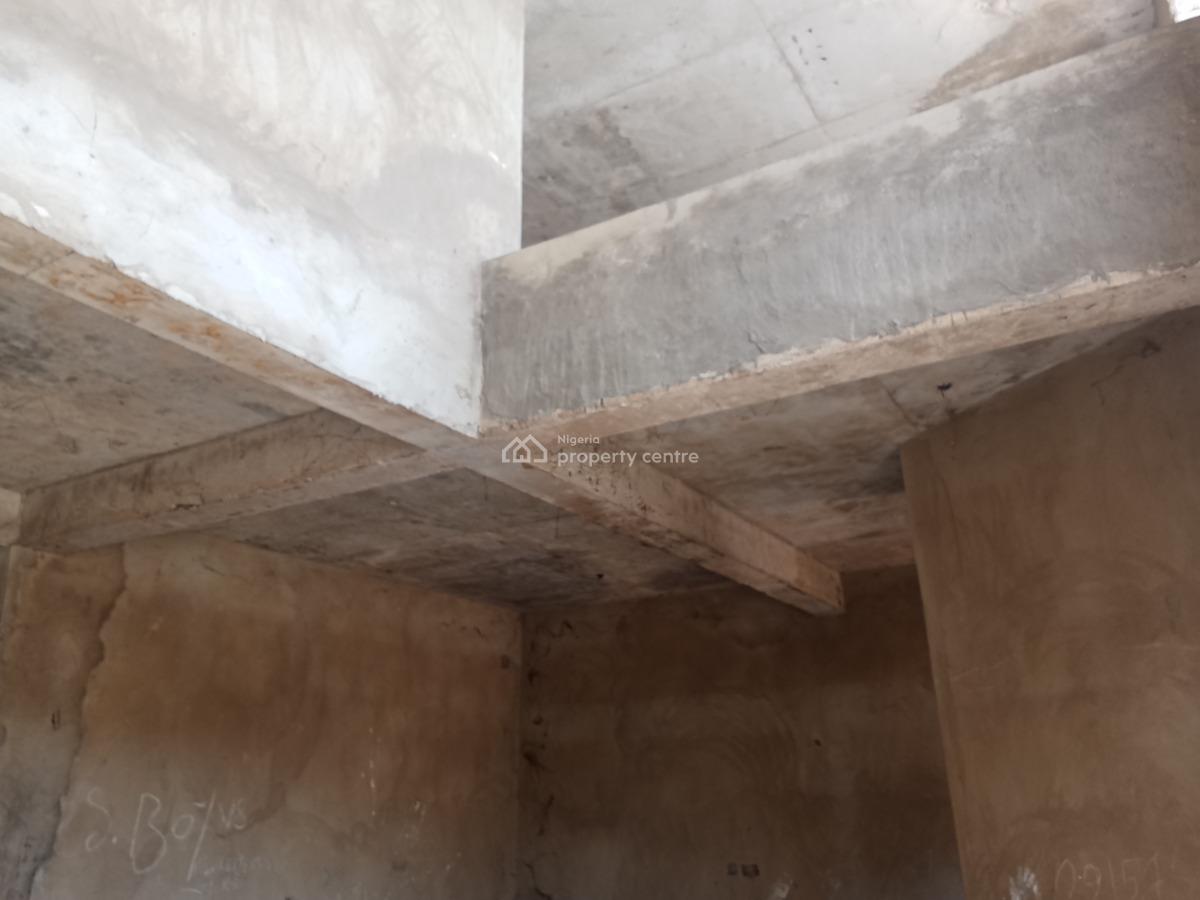 4 Bedroom Terrace Duplex with Attached Boys Quarter on a Two Floors at Carcass Level., Admiralty Estate, Asokoro District, Abuja, Terraced Duplex for Sale