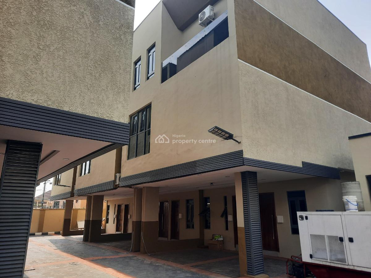 Fully Furnished 3bedroom Terrace Duplex with a Room B.q, Ikeja Gra, Ikeja, Lagos, Terraced Duplex for Rent