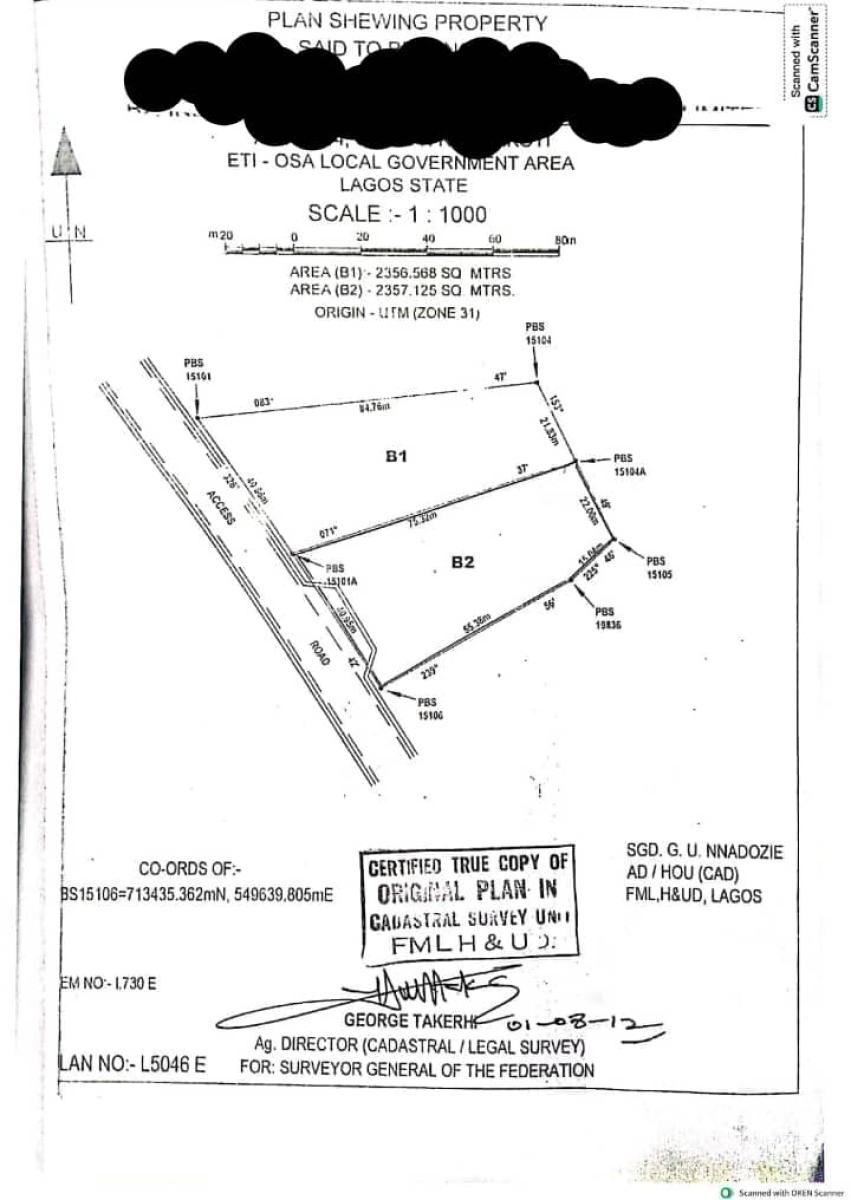 with S. Direct Banana Island Road Joint Venture, Banana Island, Ikoyi, Lagos, Land Joint Venture