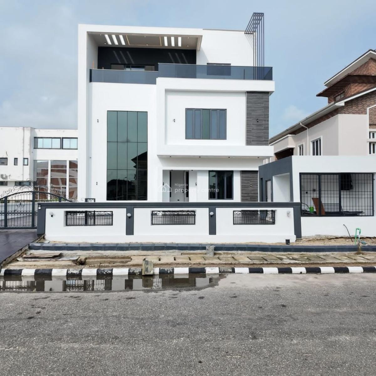 5 Bedroom Detached Duplex with Bq, Pinnock Beach Estate, Osapa, Lekki, Lagos, Detached Duplex for Sale