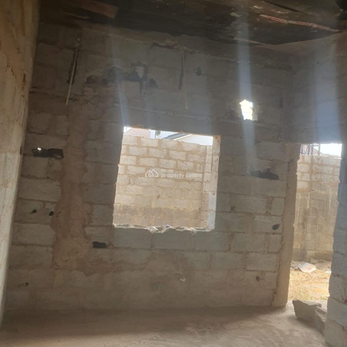 Solidly Built 4 Bedroom Terrace Duplex, Estate Along Von Road, Lugbe District, Abuja, Terraced Duplex for Sale