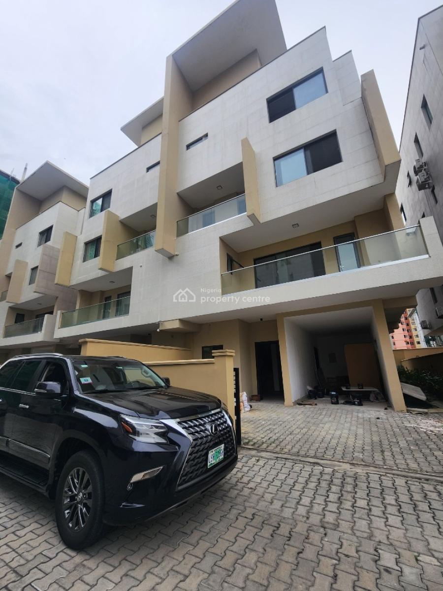 Serviced 5 4 Bedroom Semi-detached Duplex with 2 Bq, Banana Island, Ikoyi, Lagos, Semi-detached Duplex for Rent