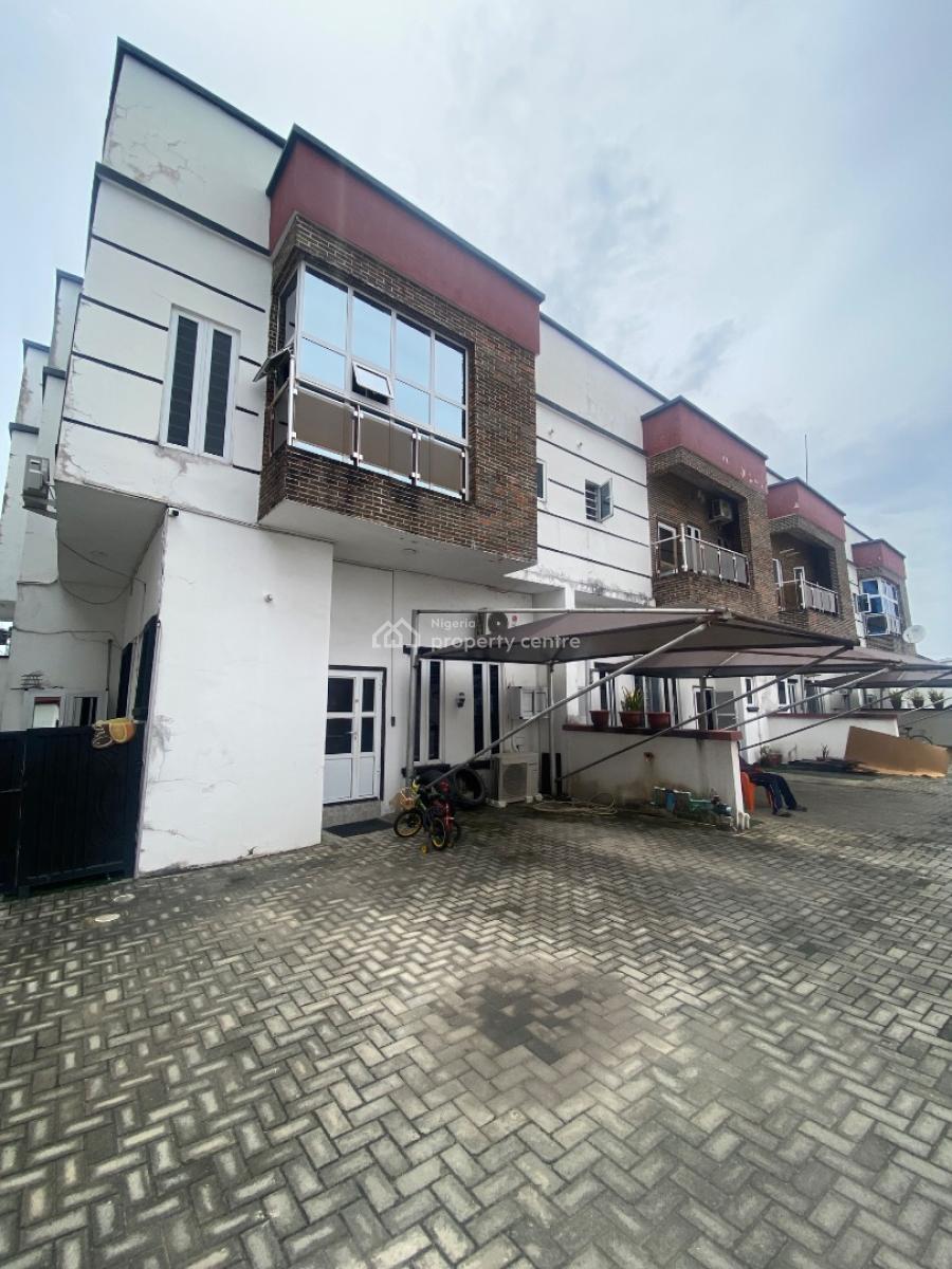 The Most Affordable and Spacious Stylish 4 Bedroom Terrace Duplex, Orchid Lekki Second Toll Gate in a Secure Estate, Lekki, Lagos, Terraced Duplex for Rent