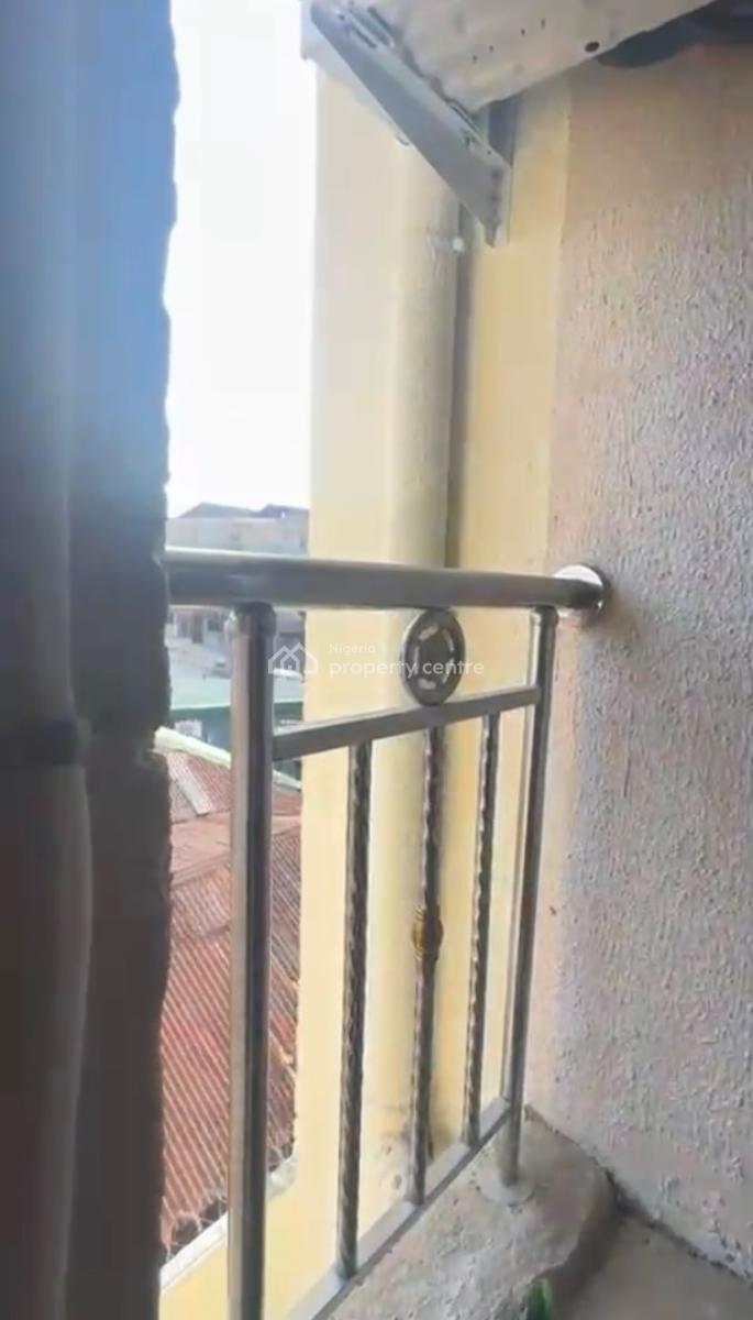 a Furnished Self Contain with Bed, Ac, Tv, 24 Hours Electricity, Palmgrove, Shomolu, Lagos, Self Contain (single Rooms) for Rent