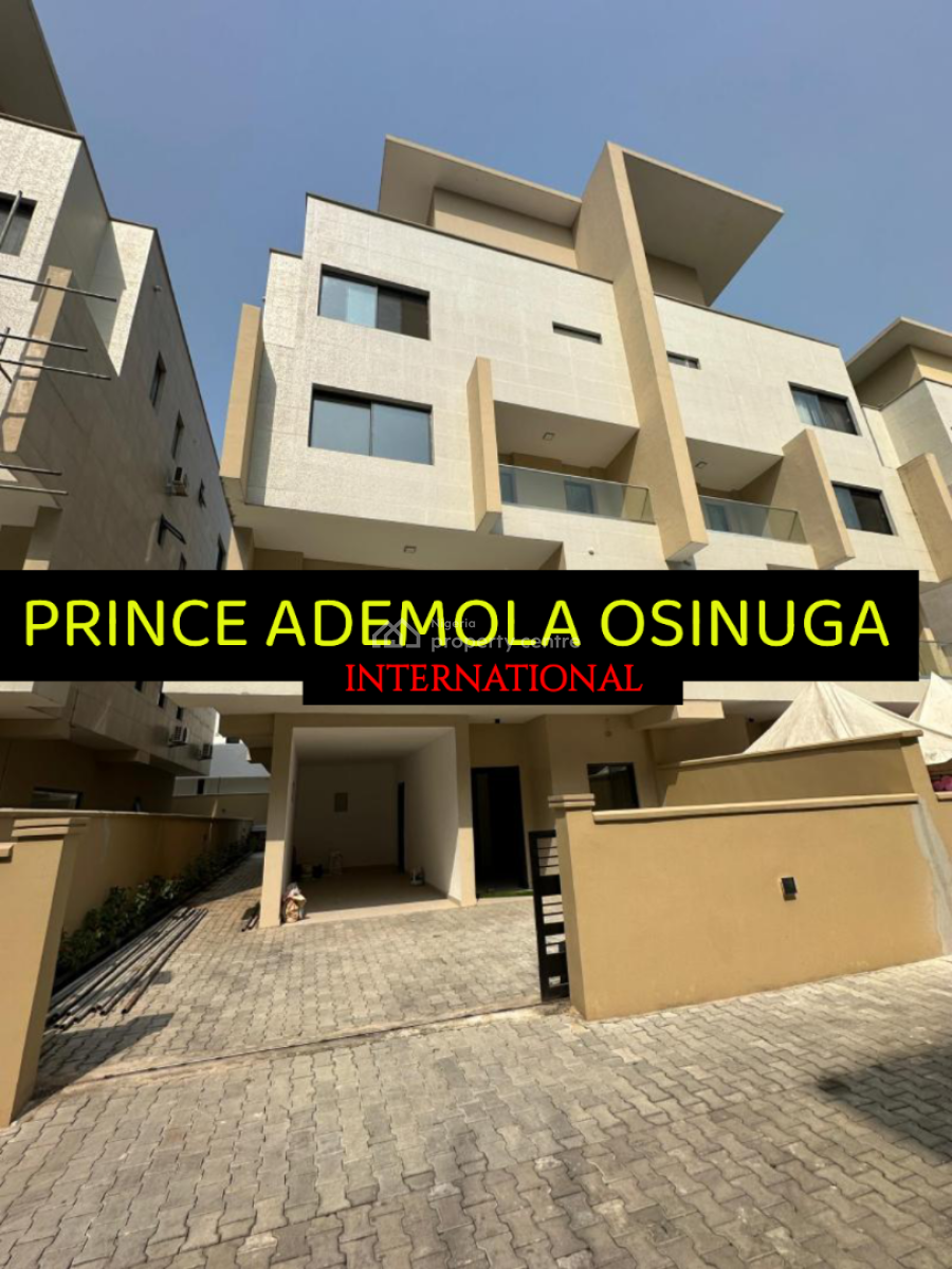 Luxury 5 Bedroom Semi Detached House + Bq+ Rooftop, Banana Island Estate Ikoyi, Banana Island, Ikoyi, Lagos, Semi-detached Duplex for Rent