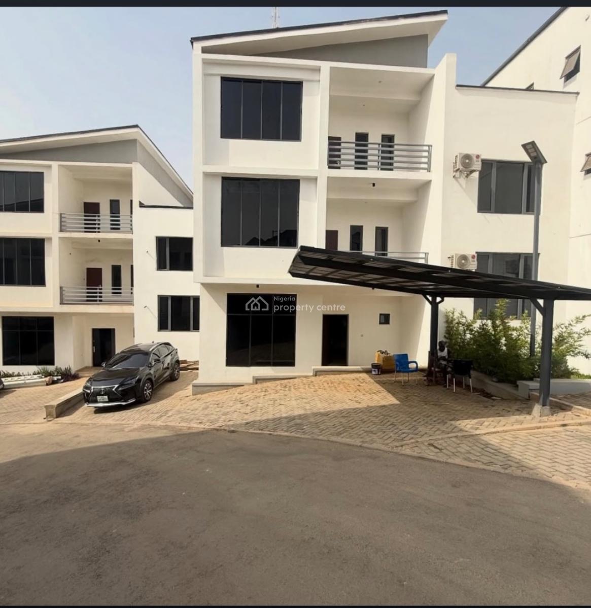 Brand New 5 Bedrooms Semi Detached Duplex with Two Rooms Bq Available, Asokoro, Asokoro District, Abuja, Semi-detached Duplex for Rent